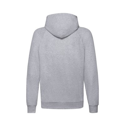 толстовка, худи, hoodieТолстовка без начеса LIGHTWEIGHT HOODED SWEAT 240 Серый