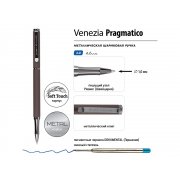 Ручка металлическая шариковая «Venezia Pragmatico» софт-тач