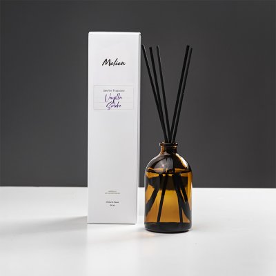 Парфюм для интерьера с аромадиффузором по мотивам Vanilla  Smoke,100мл, стекло Фиолетовый арт. 32707/TV