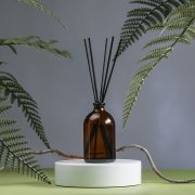 Парфюм для интерьера с аромадиффузором по мотивам Wooden pion,100мл, стекло Зеленый