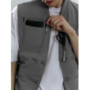 Жилет Hard Work, серый
