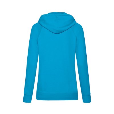 Толстовка женская без начеса LIGHTWEIGH HOODED SWEAT 240 Голубой