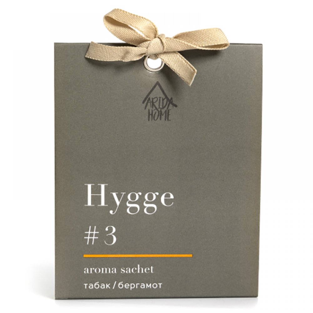 Аромасаше HYGGE #3 Табак/бергамот арт. AP100-184 Аромасаше HYGGE #3 Табак/бергамот арт. AP100-184