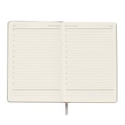 Ежедневник A5 недатированный Dear в твёрдом переплёте, серый арт. 51021.10 Ежедневник A5 недатированный Dear в твёрдом переплёте, серый арт. 51021.10