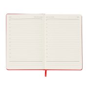 Ежедневник A5 недатированный Dear в твёрдом переплёте, красный арт. 51021.05