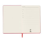 Ежедневник A5 недатированный Dear в твёрдом переплёте, красный арт. 51021.05