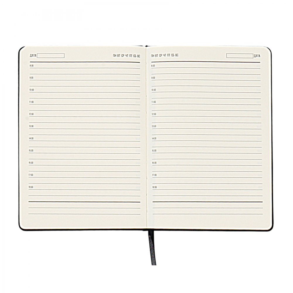 Ежедневник A5 недатированный Dear в твёрдом переплёте, чёрный арт. 51021.02 Ежедневник A5 недатированный Dear в твёрдом переплёте, чёрный арт. 51021.02