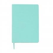 Ежедневник A5 недатированный Simflex в мягком переплёте, бирюзовый арт. 51020.17
