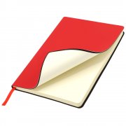 Ежедневник A5 недатированный Simflex в мягком переплёте, красный арт. 51020.05