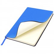 Ежедневник A5 недатированный Simflex в мягком переплёте, синий арт. 51020.03