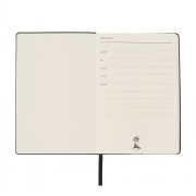 Ежедневник A5 недатированный Simflex в мягком переплёте, чёрный арт. 51020.02