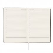 Ежедневник A5 недатированный Simflex в мягком переплёте, белый арт. 51020.01