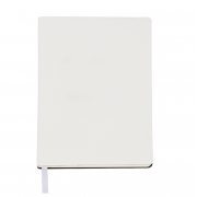 Ежедневник A5 недатированный Simflex в мягком переплёте, белый арт. 51020.01