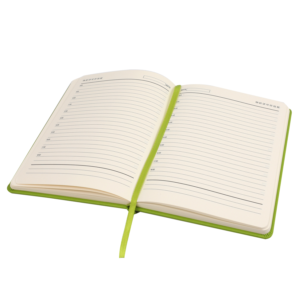 Ежедневник A5 недатированный Classique в твёрдом переплёте, зелёный арт. 51019.04 Ежедневник A5 недатированный Classique в твёрдом переплёте, зелёный арт. 51019.04