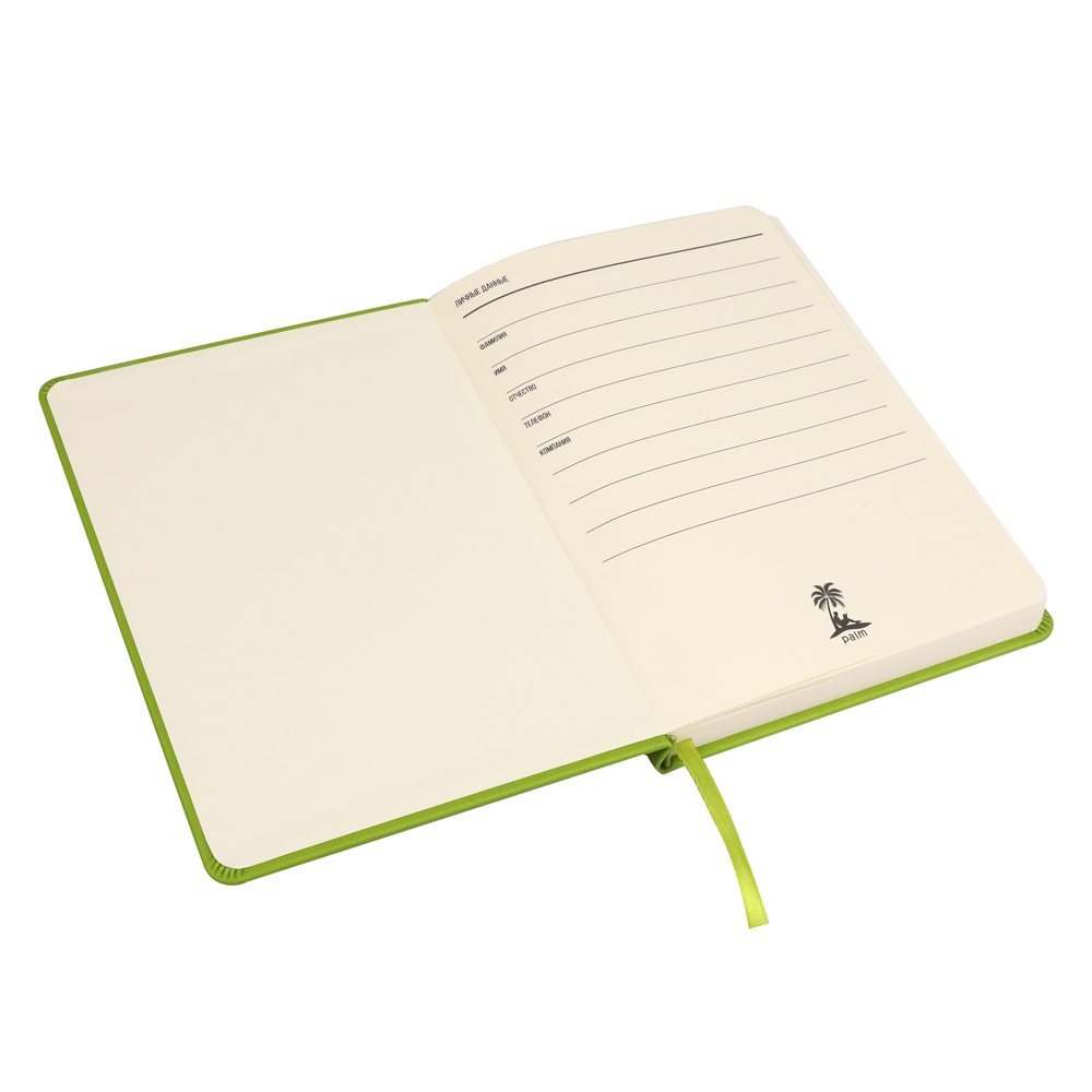 Ежедневник A5 недатированный Classique в твёрдом переплёте, зелёный арт. 51019.04 Ежедневник A5 недатированный Classique в твёрдом переплёте, зелёный арт. 51019.04