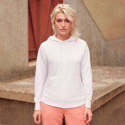 Толстовка женская без начеса LIGHTWEIGH HOODED SWEAT 240 Красный арт. 621480.40