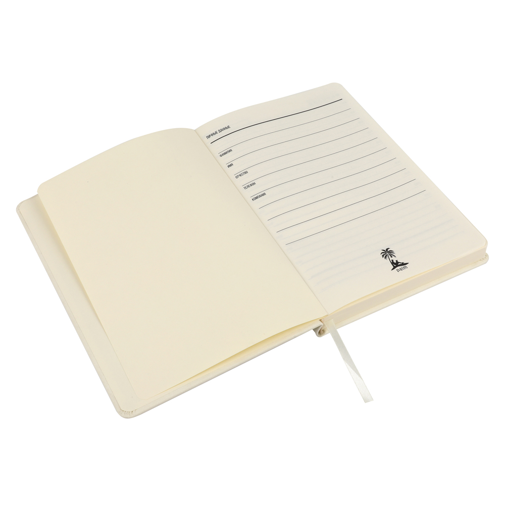 Ежедневник A5 недатированный Classique в твёрдом переплёте, белый арт. 51019.01 Ежедневник A5 недатированный Classique в твёрдом переплёте, белый арт. 51019.01