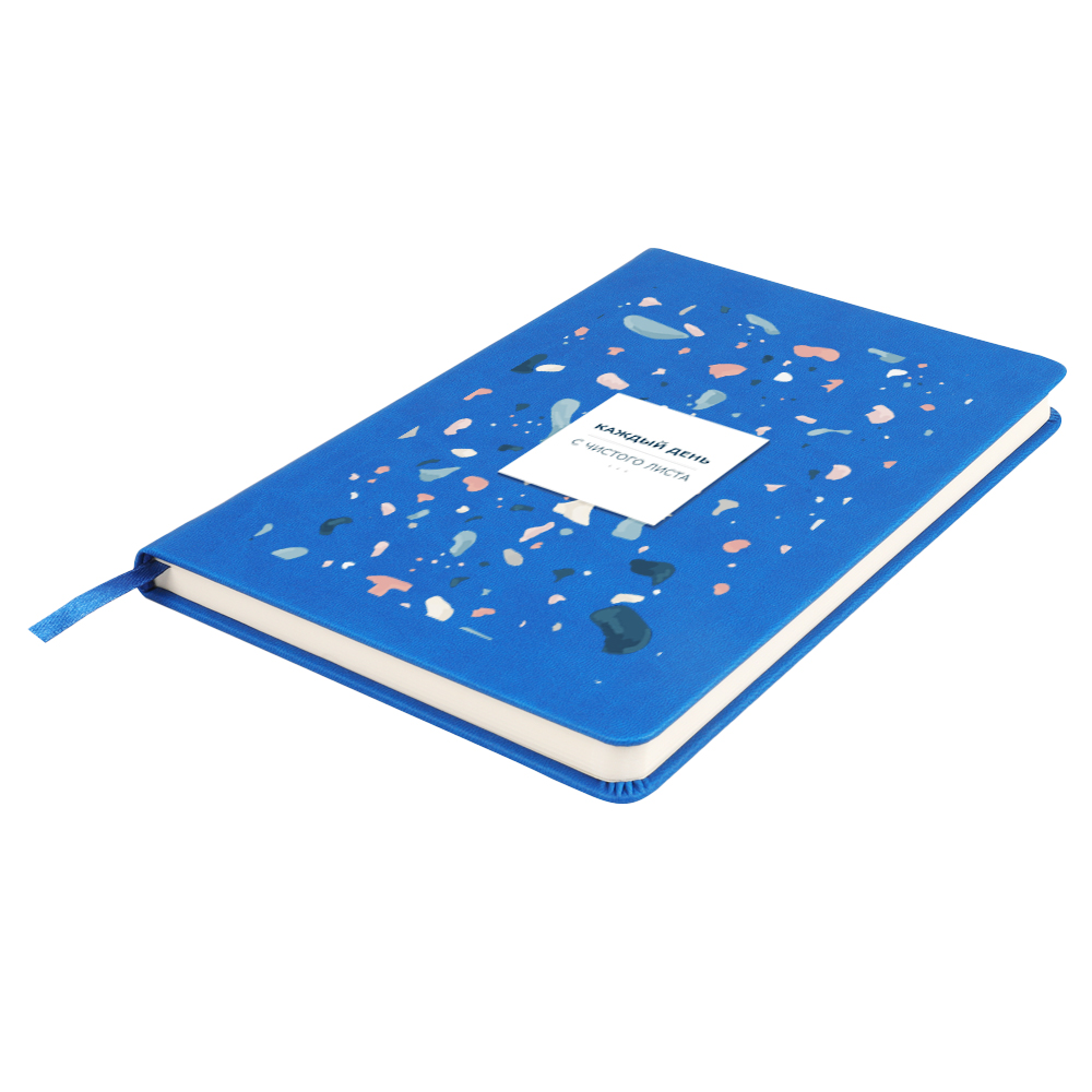 Ежедневник A5 недатированный Classique в твёрдом переплёте, синий арт. 51019.03 Ежедневник A5 недатированный Classique в твёрдом переплёте, синий арт. 51019.03