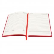 Ежедневник A5 недатированный Gabby в мягком переплёте, красный