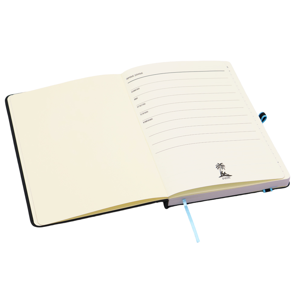 Ежедневник A5 недатированный Sir Lewis в твёрдом переплёте, голубой кант арт. 51016.08 Ежедневник A5 недатированный Sir Lewis в твёрдом переплёте, голубой кант арт. 51016.08