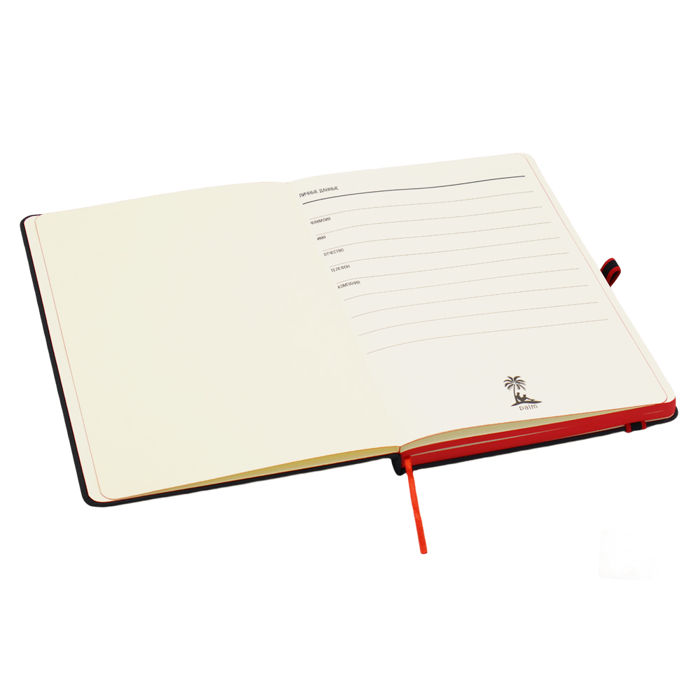 Ежедневник A5 недатированный Sir Lewis в твёрдом переплёте, красный кант арт. 51016.05 Ежедневник A5 недатированный Sir Lewis в твёрдом переплёте, красный кант арт. 51016.05