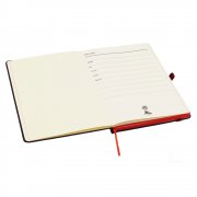 Ежедневник A5 недатированный Sir Lewis в твёрдом переплёте, красный кант арт. 51016.05 Ежедневник A5 недатированный Sir Lewis в твёрдом переплёте, красный кант арт. 51016.05