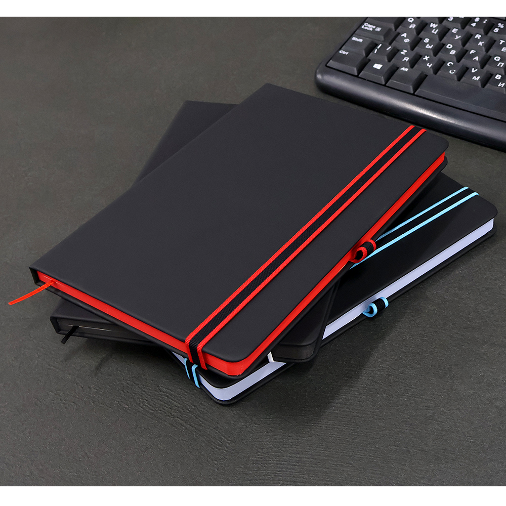 Ежедневник A5 недатированный Sir Lewis в твёрдом переплёте, красный кант арт. 51016.05 Ежедневник A5 недатированный Sir Lewis в твёрдом переплёте, красный кант арт. 51016.05