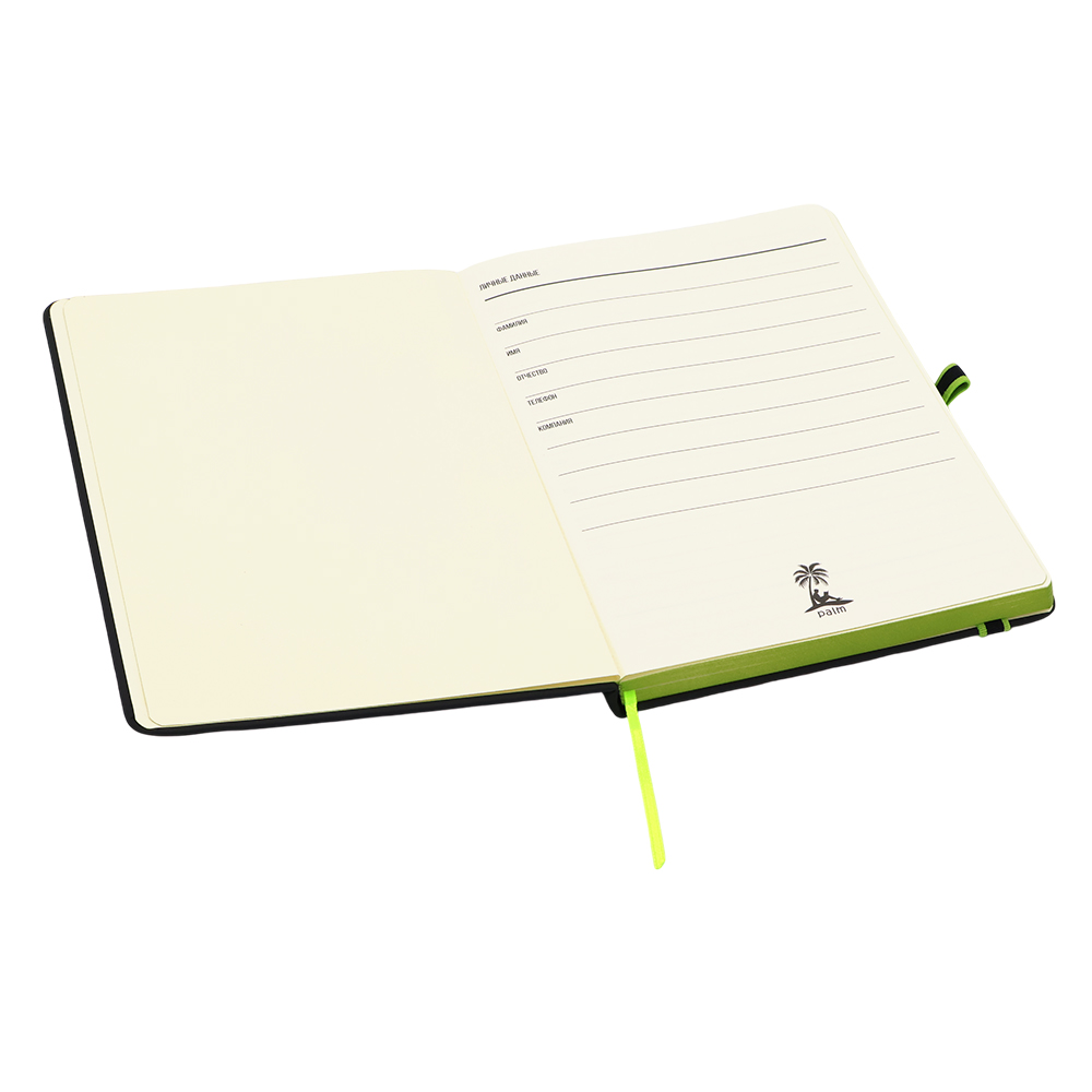 Ежедневник A5 недатированный Sir Lewis в твёрдом переплёте, зелёный кант арт. 51016.27 Ежедневник A5 недатированный Sir Lewis в твёрдом переплёте, зелёный кант арт. 51016.27