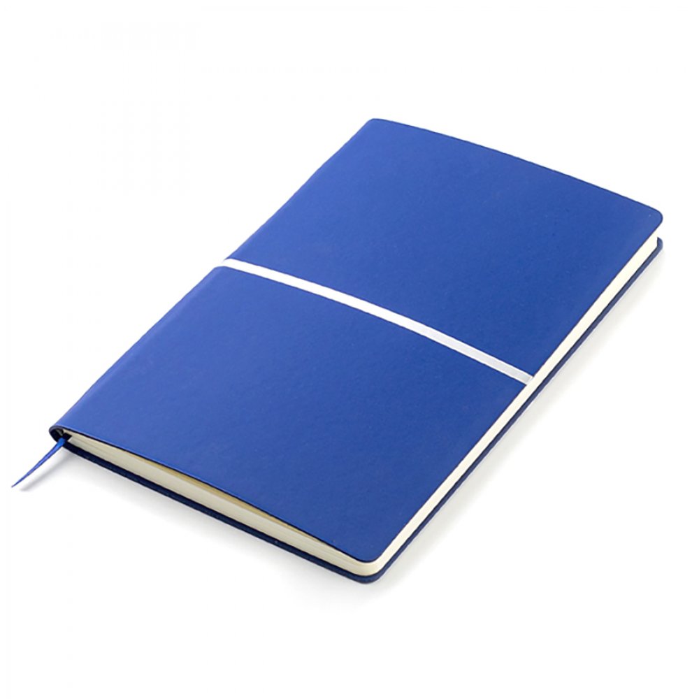 Ежедневник A5 недатированный Equator в мягком переплёте, синий с серебристым арт. 51015.26.09 Ежедневник A5 недатированный Equator в мягком переплёте, синий с серебристым арт. 51015.26.09