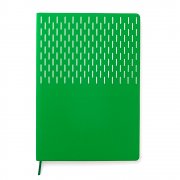 Ежедневник A5 недатированный Esmeralda в мягком переплёте, зелёный с серебристым арт. 51014.24.09