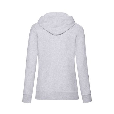 Толстовка женская без начеса LIGHTWEIGH HOODED SWEAT 240 Серый