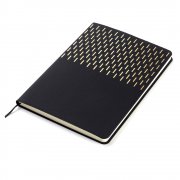 Ежедневник A5 недатированный Esmeralda в мягком переплёте, чёрный с золотистым арт. 51014.02.14