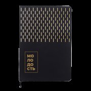 Ежедневник A5 недатированный Esmeralda в мягком переплёте, чёрный с золотистым арт. 51014.02.14