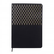 Ежедневник A5 недатированный Esmeralda в мягком переплёте, чёрный с золотистым арт. 51014.02.14