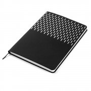 Ежедневник A5 недатированный Esmeralda в мягком переплёте, чёрный с серебристым арт. 51014.02.09