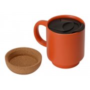 Кружка с пробковым дном и крышкой «Denpasar»