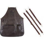Набор: Фартук из натуральной кожи в тубусе