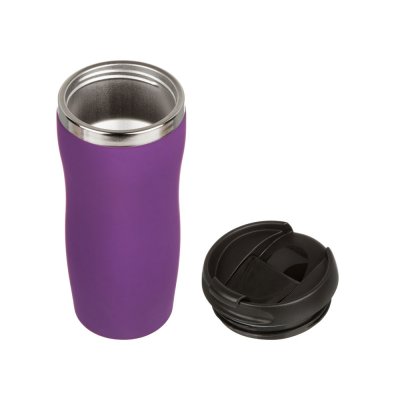 Термокружка «Double wall mug С1» soft-touch, 350 мл арт. 827049clrp