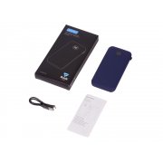 Внешний беспроводной аккумулятор с подсветкой лого «Astro», soft-touch, 10000 mAh