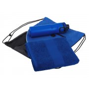 Спортивный набор со стальной бутылкой и полотенцем «Advanced»