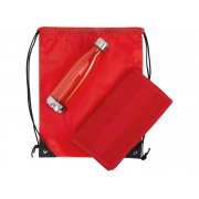 Спортивный набор с бутылкой и полотенцем «Beginner»