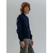 Бомбер Wigton, темно-синий