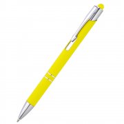 Ручка металлическая Ingrid софт-тач, жёлтая арт. 1039.06 Ручка металлическая Ingrid софт-тач, жёлтая арт. 1039.06