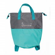 Сумка-рюкзак "Carry" серый с бирюзовым