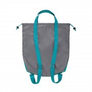 Сумка-рюкзак "Carry" серый с бирюзовым