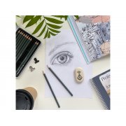 Набор из 12 чернографитовых карандашей «Sketch & Art» 2Н - 9В