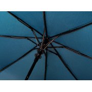 Зонт-полуавтомат складной «Roof» с куполом из переработанного пластика