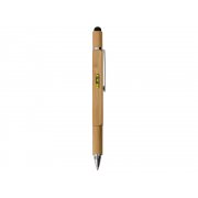 Ручка-стилус из бамбука «Tool» с уровнем и отверткой