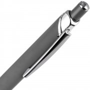 Ручка шариковая Chromos Soft Touch, серая арт. 17694.10