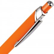 Ручка шариковая Chromos Soft Touch, оранжевая арт. 17694.20